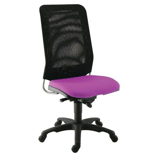 Chaise Diaz Contact Synchrone Pièt. Noir Assise 378 Magenta