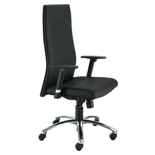 Fauteuil de direction en cuir Ergos Fauteuil de direction en cuir Ergos