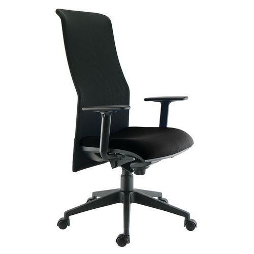 Fauteuil Kim Technic Contact Permanent Acc. Régl. 0259 Noir