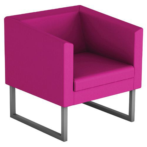 Fauteuil Punto Tissu Pvc Bégonia