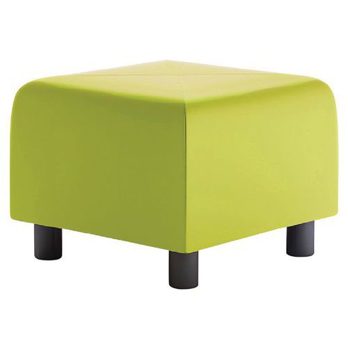 Pouf Izari Tissu Pvc Anis