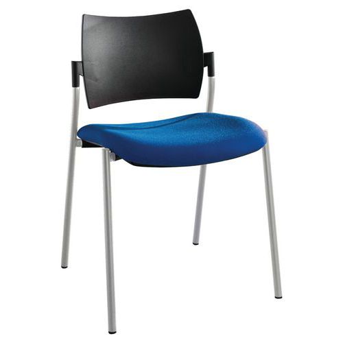 Tendance Piètement Alu Dossier Polypropylène Chaise T.0419