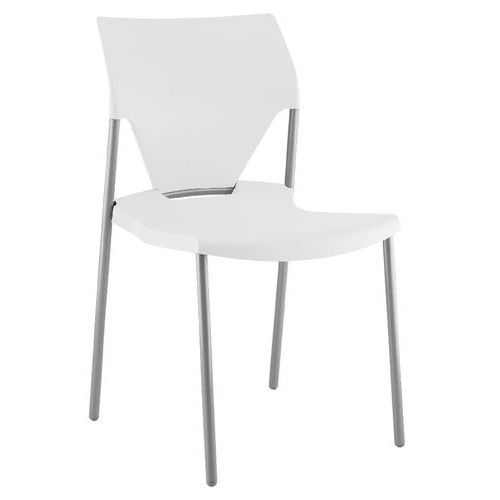 Chaise Ioda P.s Alu. Assise Dossier Polypropylene Blc
