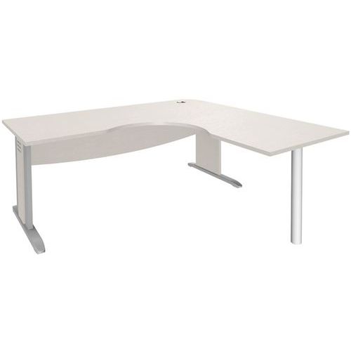 Bureau Symétrique Pied Largeur 160 X 160 X 70 Cm T.2318