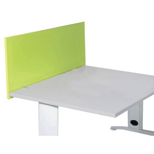 Ecran Séparation Bureau Largeur 120cm Hauteur 40 Cm Anis