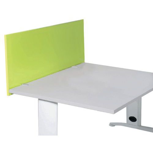 Ecran Séparation Bureau Largeur 160 X Hauteur 40 Cm Anis