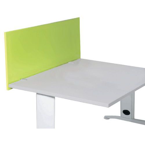 Ecran Séparation Bureau Largeur 180 X Hauteur 40 Cm Anis