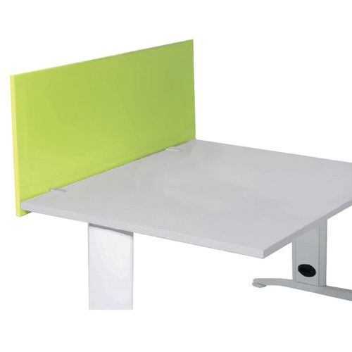 Ecran Séparation Bureau Largeur 80 Cm Hauteur 40 Cm Anis