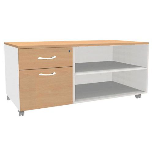 Console mobile avec 3 tiroirs Mercure Console mobile avec 3 tiroirs Mercure