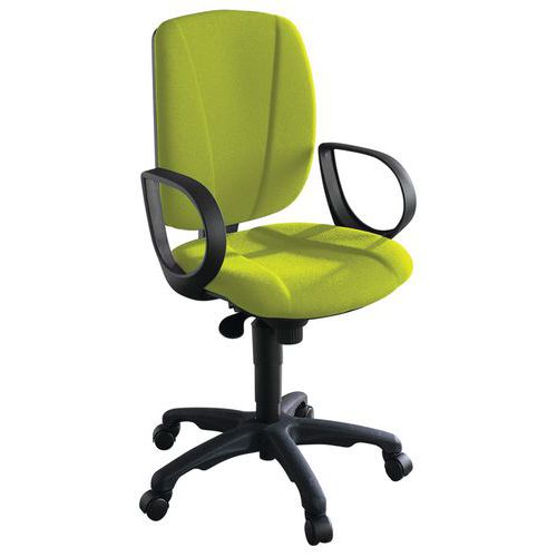 Fauteuil De Bureau Astral Contact Permanent 188 Pistache