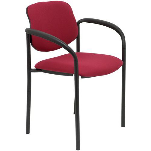 Chaise Villalgordo Avec Accoudoirs Fixes - Bordeaux