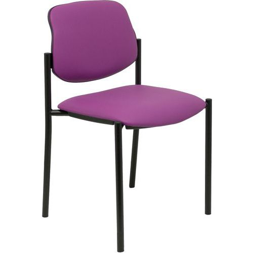 Chaise Villalgordo En Similicuir - Violet