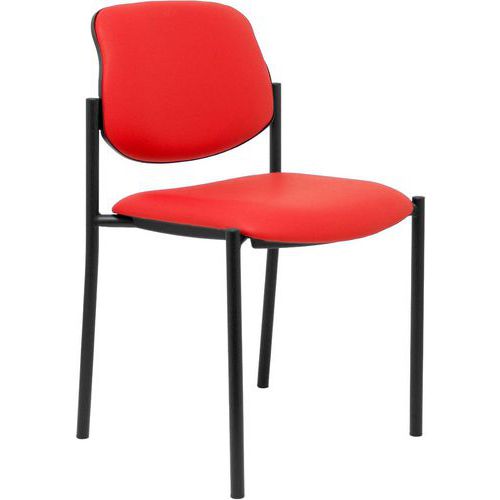Chaise Villalgordo En Similicuir - Rouge