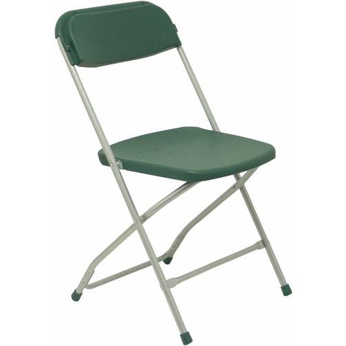 Chaise De Réunion Viveros Pvc - Vert Lot De 5 Pce