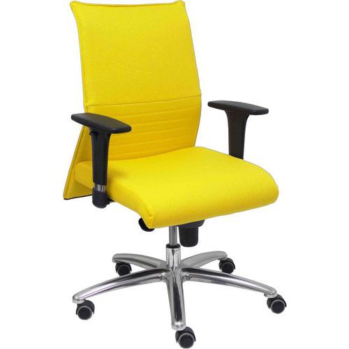 Chaise Albacete Accoudoirs Réglables - Jaune