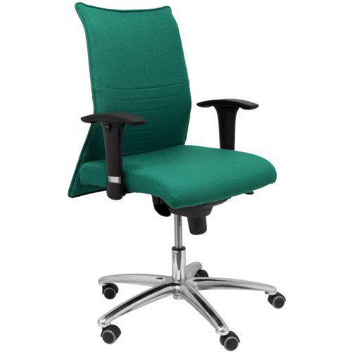 Chaise Albacete Accoudoirs Réglables - Vert Ã‰meraude