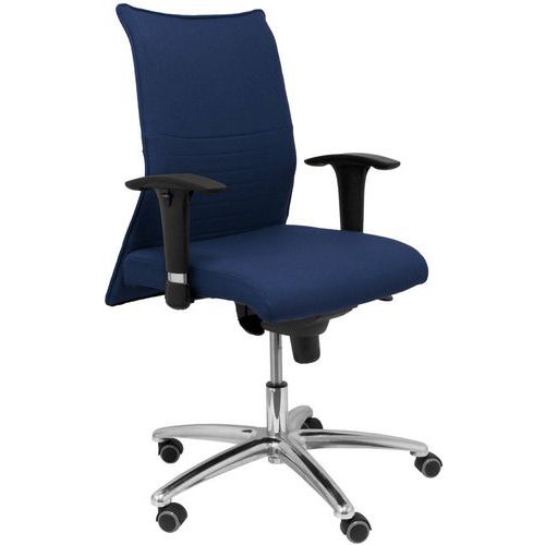 Chaise De Bureau Albacete Xl - Bleu Marine