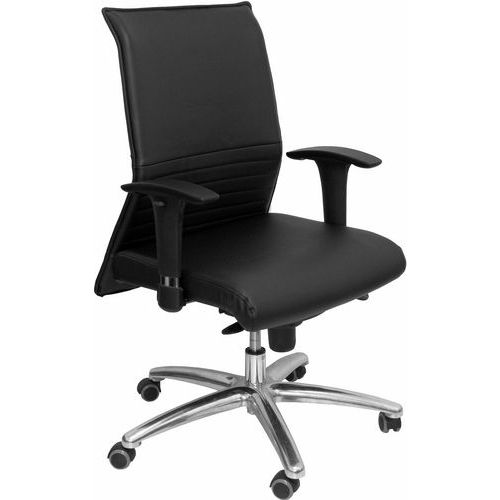 Chaise Albacete En Similicuir - Noir