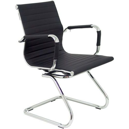 Chaise De Bureau Madroño Similicuir - Sans Roue