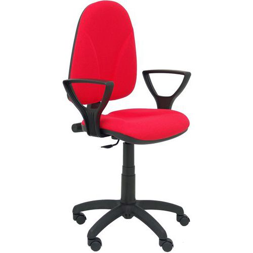Chaise Algarra Bras Fixe Contact Permanent - Rouge