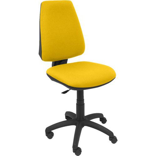 Chaise Elche Cp - Roue Nylon - Jaune