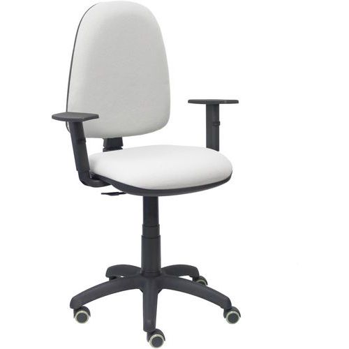 Chaise Ayna Bras Réglable - Roue Parquet - Gris Clair