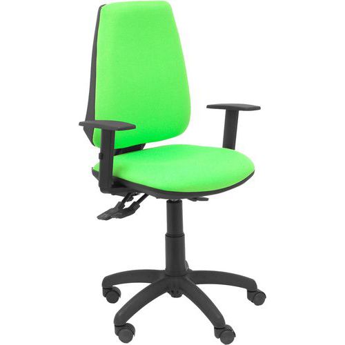 Chaise Elche S Bras Réglable - Roue Nylon - Pistache