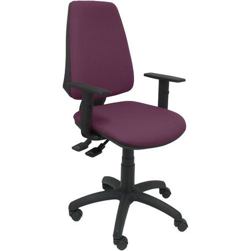 Chaise Elche S Bras Réglable - Roue Nylon - Violet