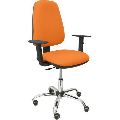 Chaise Socovos Accoudoirs Réglables - Orange
