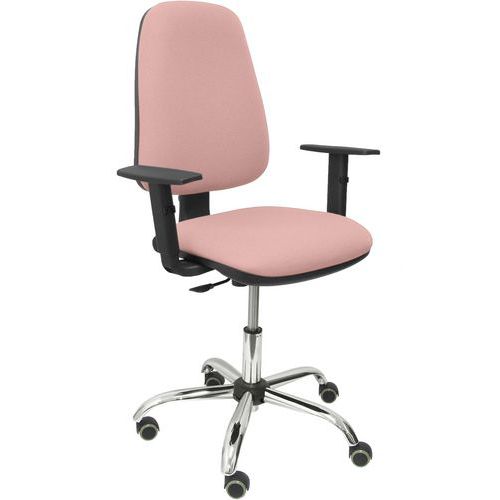 Chaise Socovos Accoudoirs Réglables - Rose