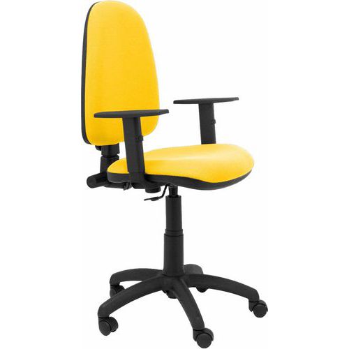 Chaise Ayna Bras Réglable - Roue Nylon - Jaune