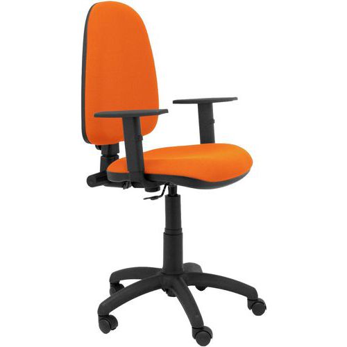 Chaise Ayna Bras Réglable - Roue Nylon - Orange