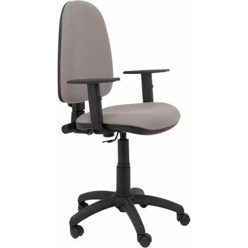 Chaise Ayna Bras Réglable - Roue Nylon - Gris Clair