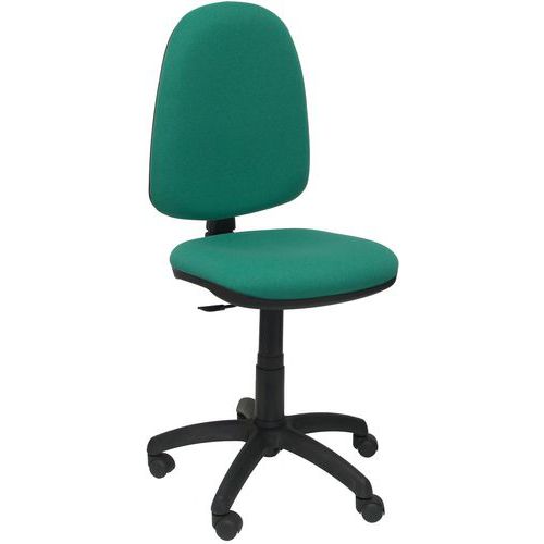 Chaise Ayna - Roue Nylon - Vert Émeraude