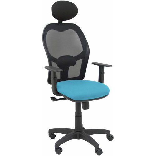 Chaise Alocen Tête Et Accoudoirs Réglables - Bleu Ciel