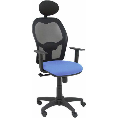 Chaise Alocen Tête Et Accoudoirs Réglables - Bleu Clair