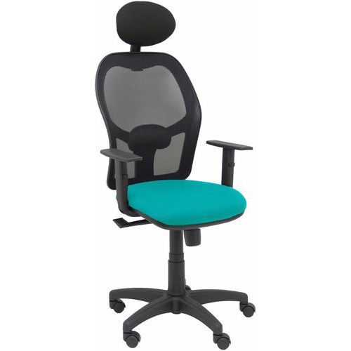Chaise Alocen Tête Et Accoudoirs Réglables - Turquoise