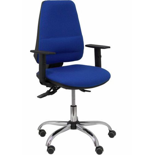 Chaise De Bureau Elche S 24 Horas 5 Roues - Bleu