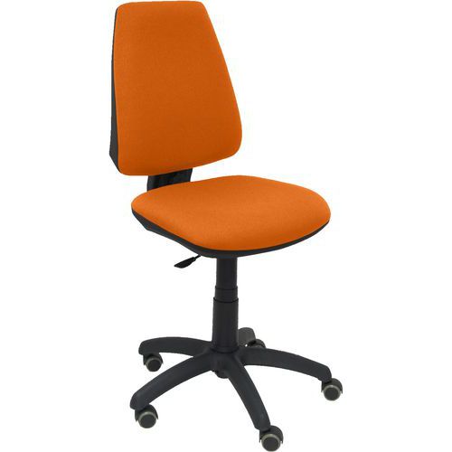 Chaise Elche Cp - Roue Parquet - Orange