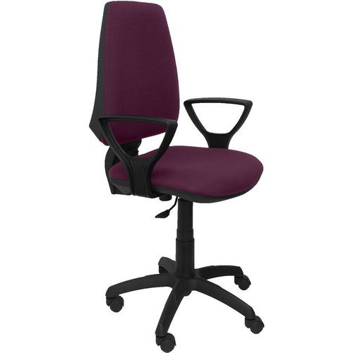 Chaise Elche Cp Bras Fixe - Roue Nylon - Violet