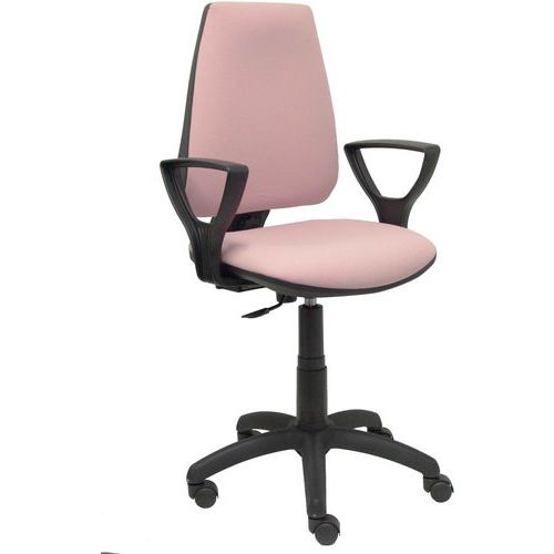 Chaise Elche Cp Bras Fixe Roue Parquet - Rose