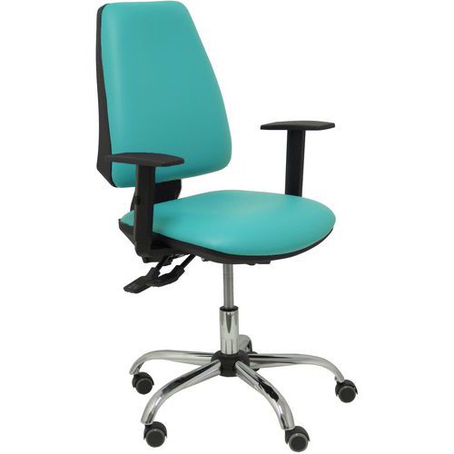 Chaise De Bureau Elche S 24 Horas Similicuir Turquoise