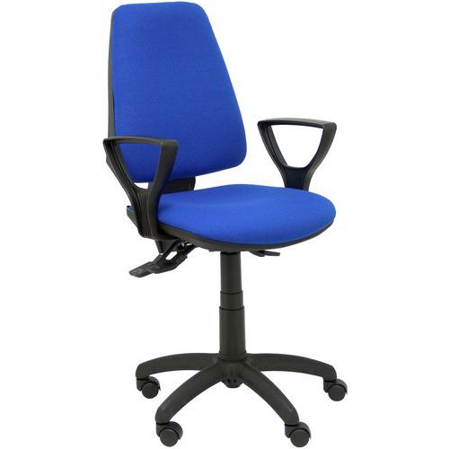 Chaise Elche S Bras Fixe - Roue Nylon - Bleu