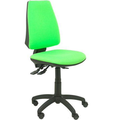 Chaise Elche S Avec Roue En Nylon - Pistache