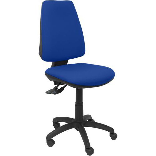 Chaise Elche S Avec Roue En Nylon - Bleu