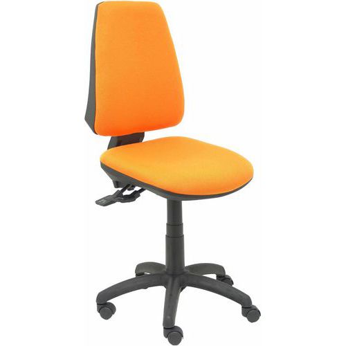 Chaise Elche S Avec Roue En Nylon - Orange