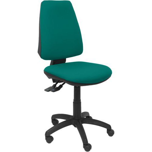 Chaise Elche S Avec Roue En Nylon - Turquoise