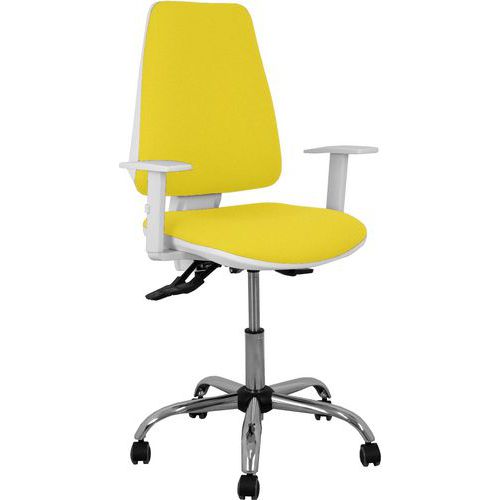 Chaise Elche S Blanca Accoudoirs Réglables - Jaune