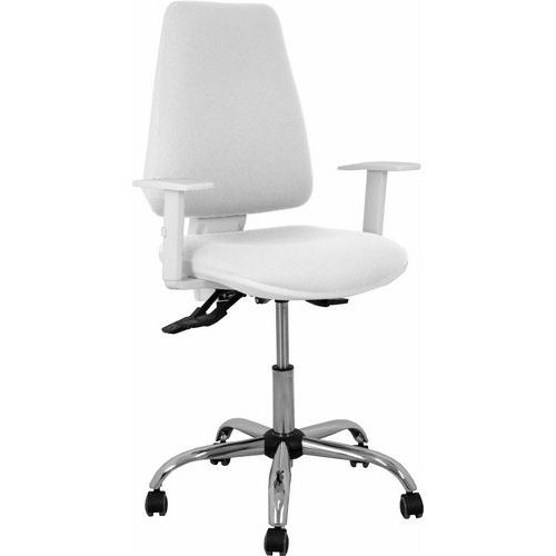 Chaise Elche S Blanca Accoudoirs Réglables - Blanc