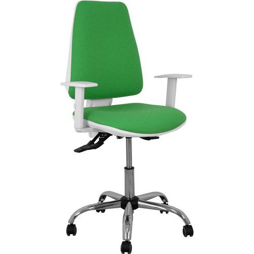 Chaise Elche S Blanca Accoudoirs Réglables - Vert